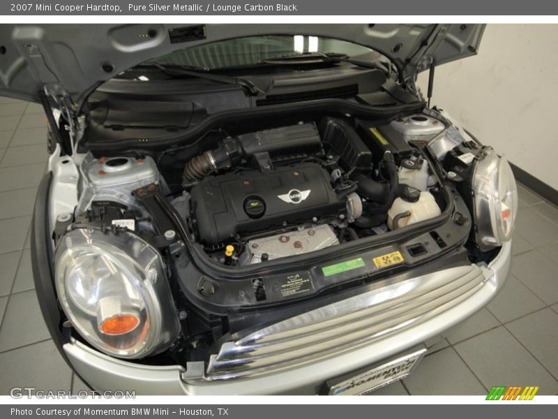 Pure Silver Metallic / Lounge Carbon Black 2007 Mini Cooper Hardtop
