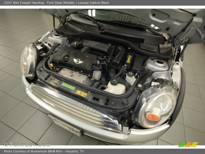 Pure Silver Metallic / Lounge Carbon Black 2007 Mini Cooper Hardtop