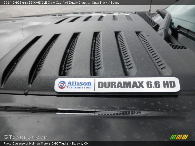  2014 Sierra 3500HD SLE Crew Cab 4x4 Dually Chassis Logo