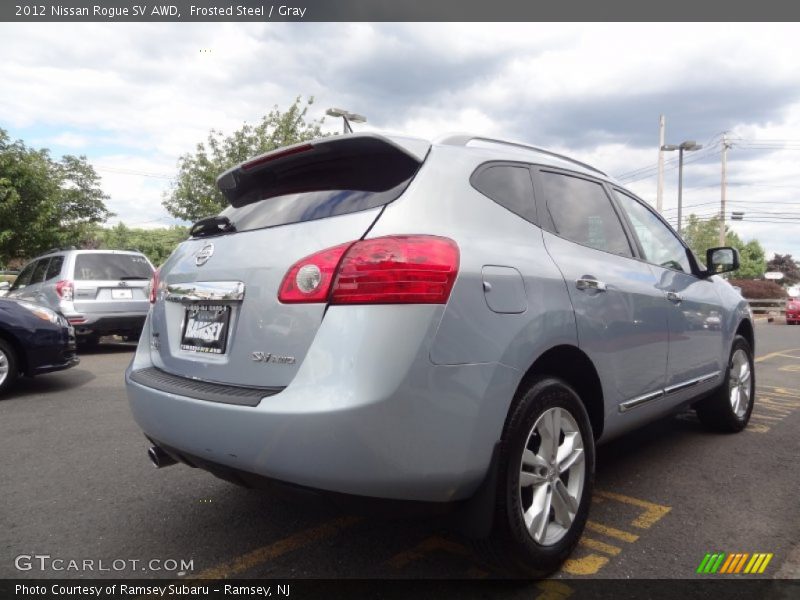 Frosted Steel / Gray 2012 Nissan Rogue SV AWD