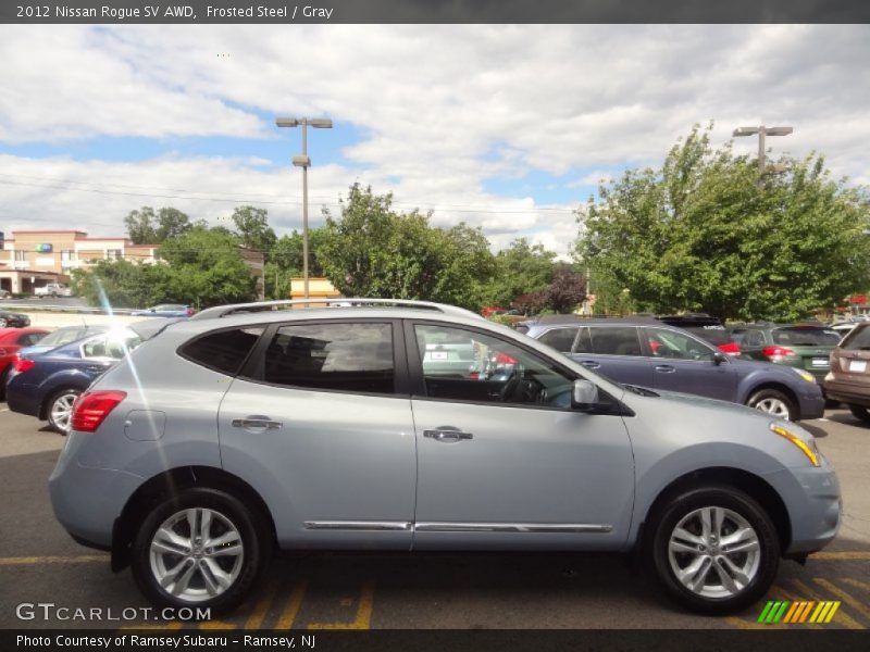 Frosted Steel / Gray 2012 Nissan Rogue SV AWD