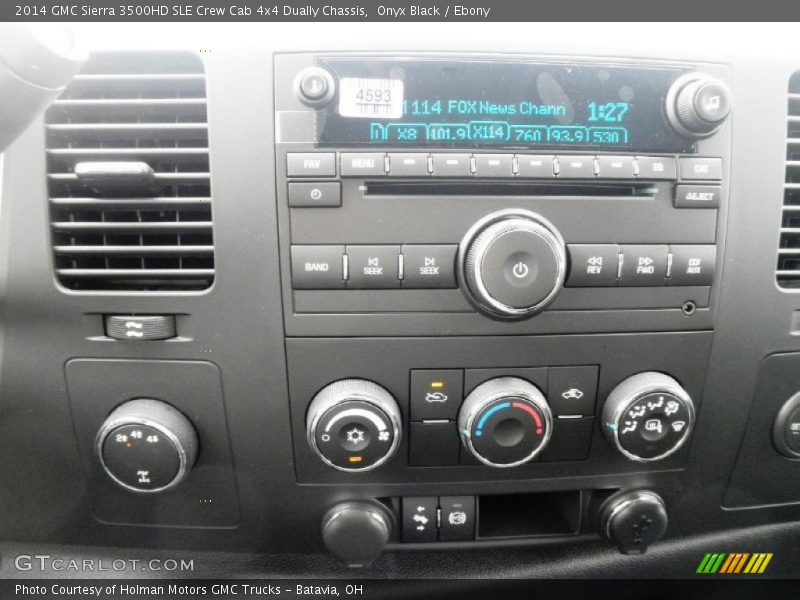 Controls of 2014 Sierra 3500HD SLE Crew Cab 4x4 Dually Chassis