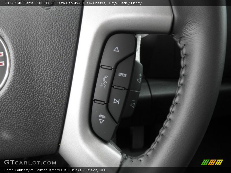 Controls of 2014 Sierra 3500HD SLE Crew Cab 4x4 Dually Chassis