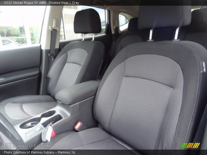 Frosted Steel / Gray 2012 Nissan Rogue SV AWD