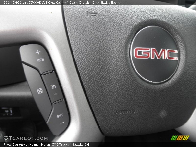 Controls of 2014 Sierra 3500HD SLE Crew Cab 4x4 Dually Chassis