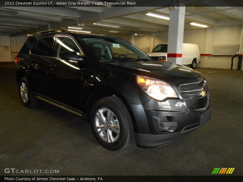 Ashen Gray Metallic / Light Titanium/Jet Black 2013 Chevrolet Equinox LT