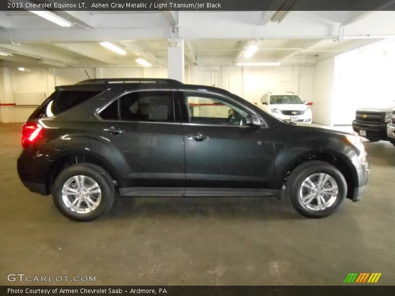 Ashen Gray Metallic / Light Titanium/Jet Black 2013 Chevrolet Equinox LT