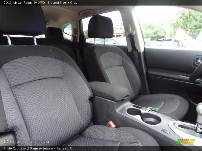 Frosted Steel / Gray 2012 Nissan Rogue SV AWD