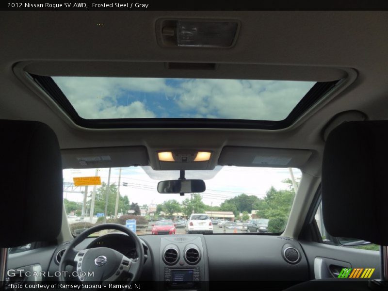Frosted Steel / Gray 2012 Nissan Rogue SV AWD