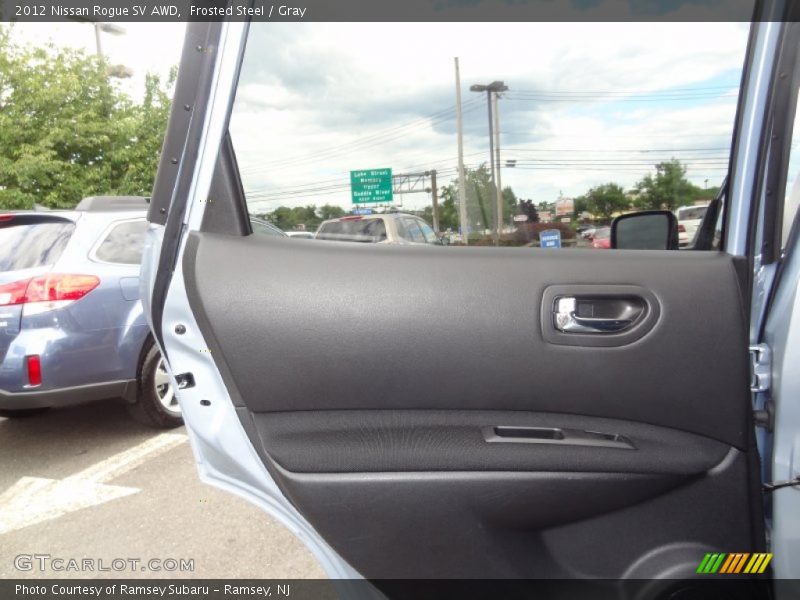 Frosted Steel / Gray 2012 Nissan Rogue SV AWD
