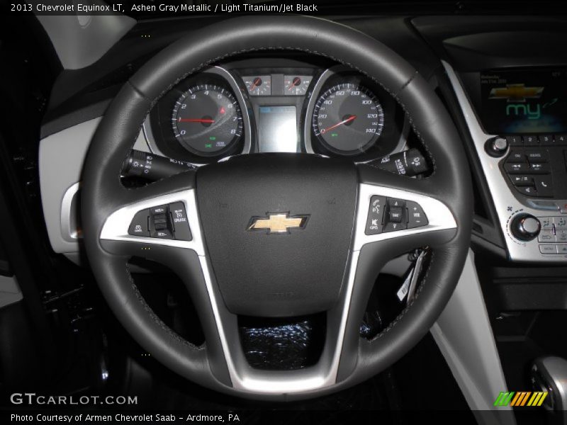 Ashen Gray Metallic / Light Titanium/Jet Black 2013 Chevrolet Equinox LT
