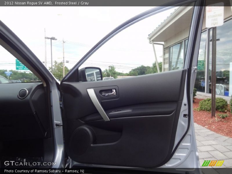 Frosted Steel / Gray 2012 Nissan Rogue SV AWD