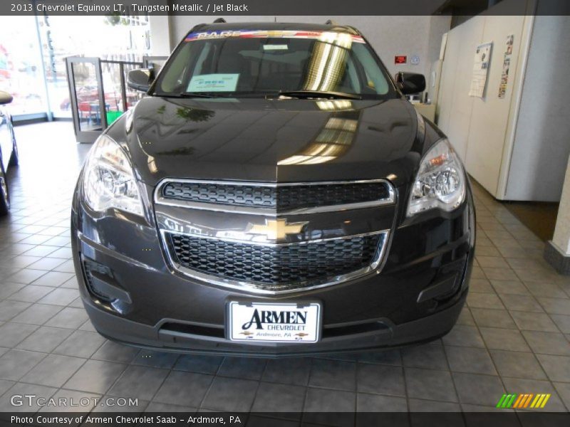 Tungsten Metallic / Jet Black 2013 Chevrolet Equinox LT