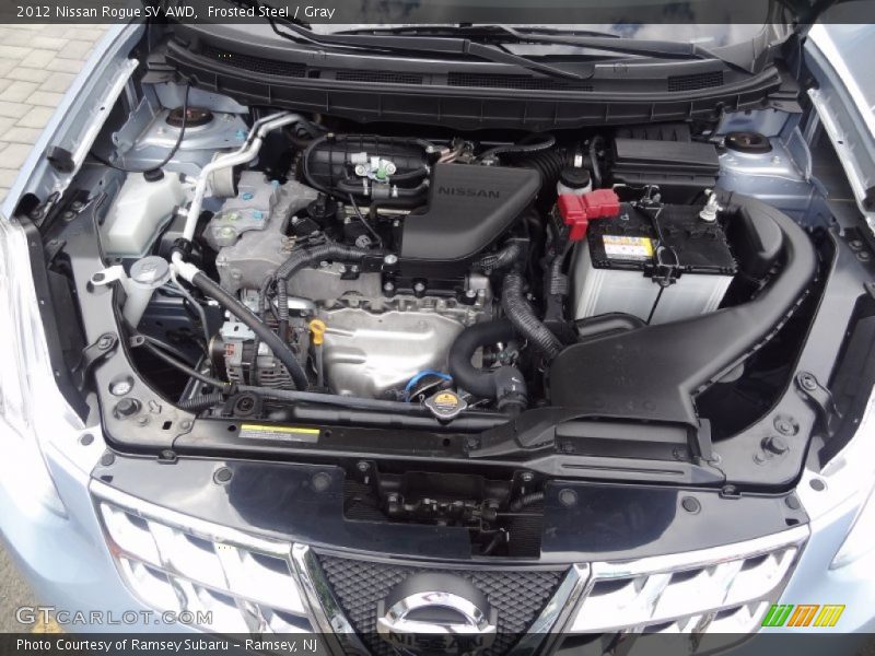 Frosted Steel / Gray 2012 Nissan Rogue SV AWD
