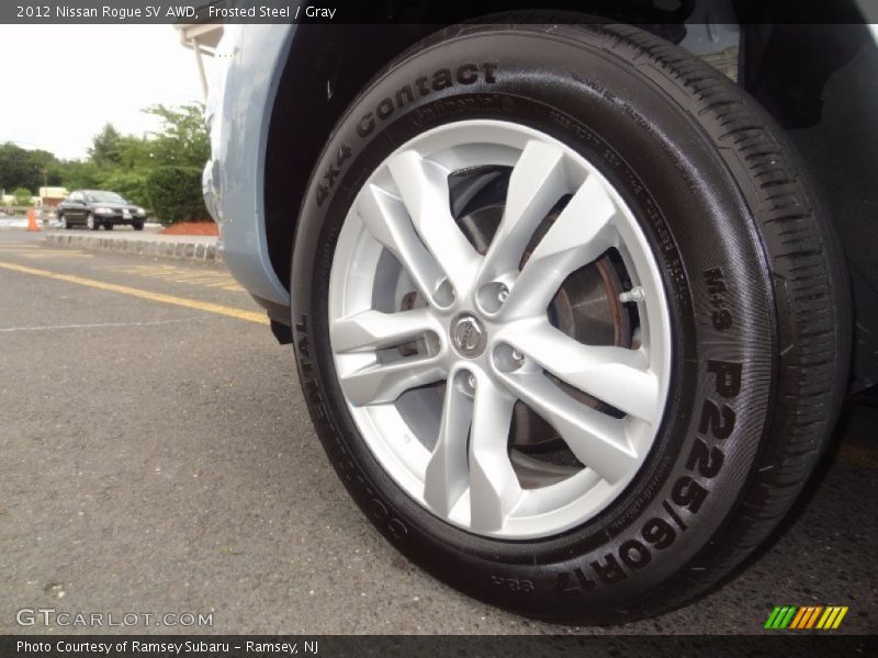 Frosted Steel / Gray 2012 Nissan Rogue SV AWD