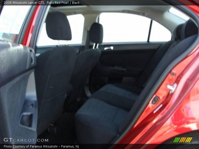 Rally Red Pearl / Black 2008 Mitsubishi Lancer GTS
