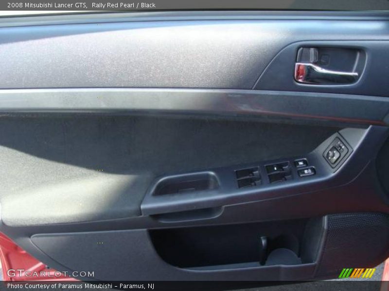Rally Red Pearl / Black 2008 Mitsubishi Lancer GTS
