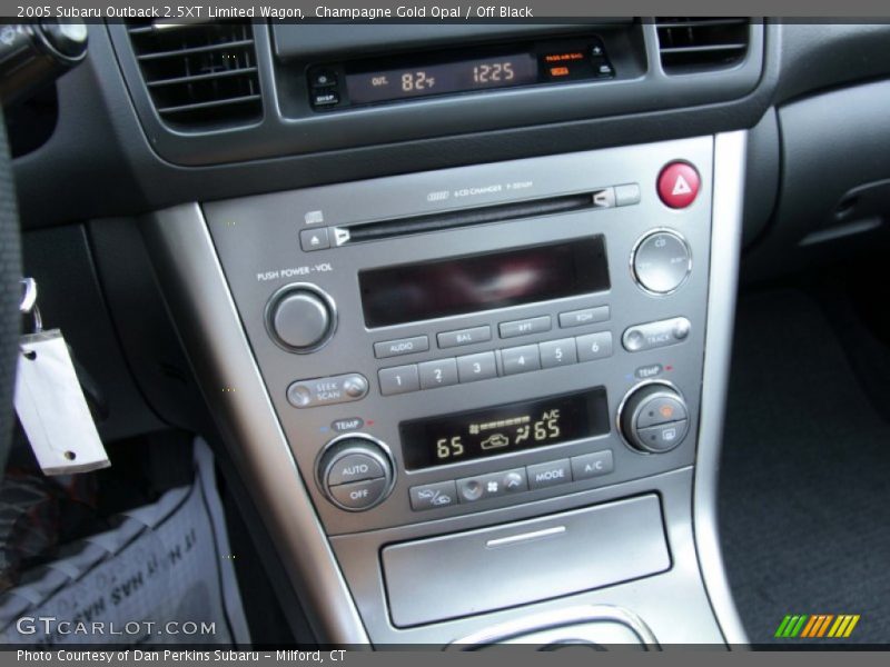 Champagne Gold Opal / Off Black 2005 Subaru Outback 2.5XT Limited Wagon