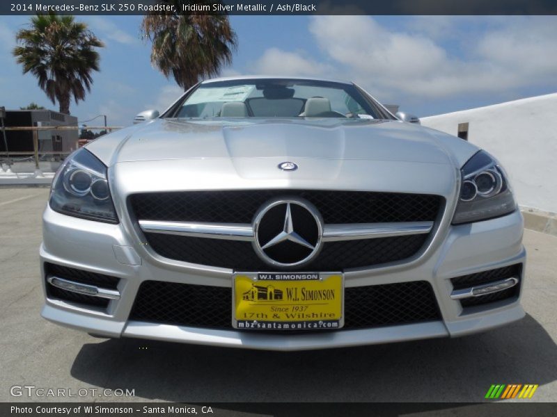 Iridium Silver Metallic / Ash/Black 2014 Mercedes-Benz SLK 250 Roadster