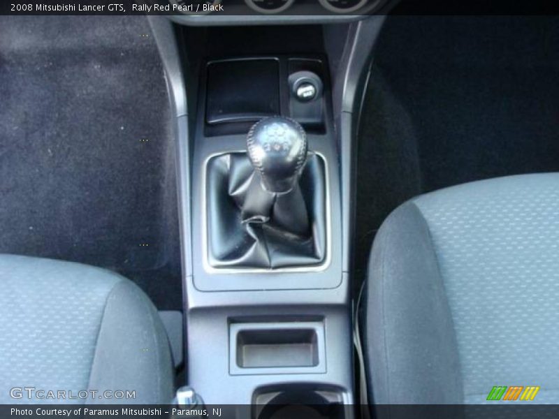 Rally Red Pearl / Black 2008 Mitsubishi Lancer GTS