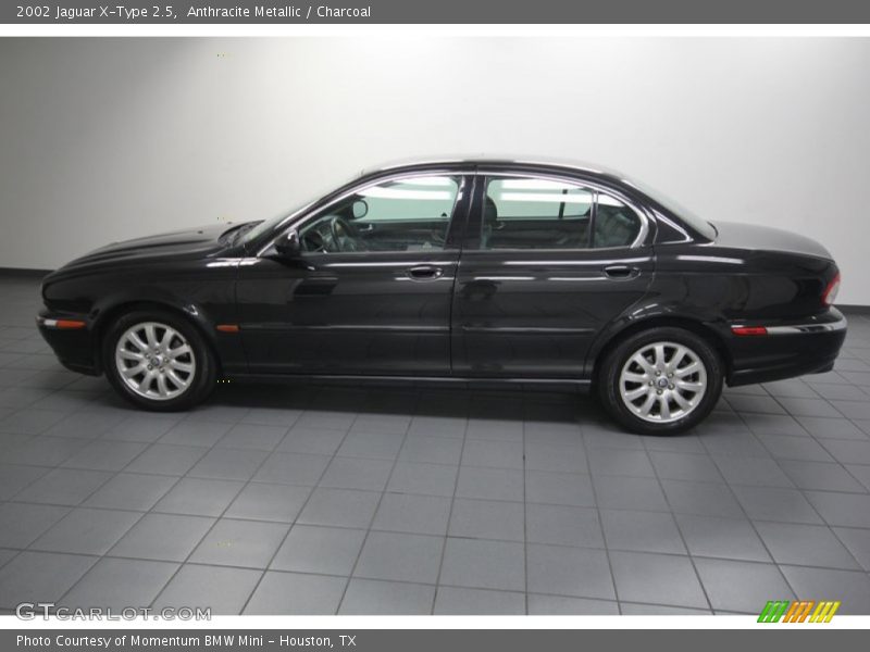 Anthracite Metallic / Charcoal 2002 Jaguar X-Type 2.5