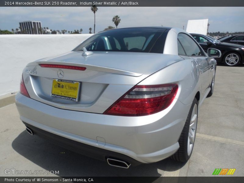 Iridium Silver Metallic / Ash/Black 2014 Mercedes-Benz SLK 250 Roadster