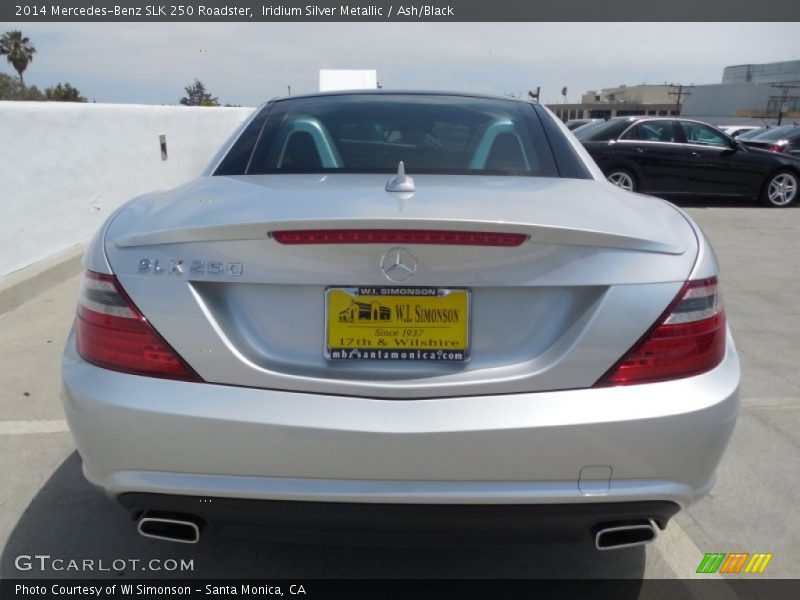 Iridium Silver Metallic / Ash/Black 2014 Mercedes-Benz SLK 250 Roadster