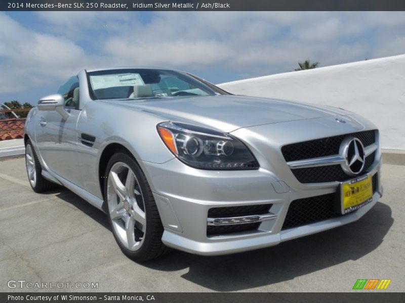 Iridium Silver Metallic / Ash/Black 2014 Mercedes-Benz SLK 250 Roadster