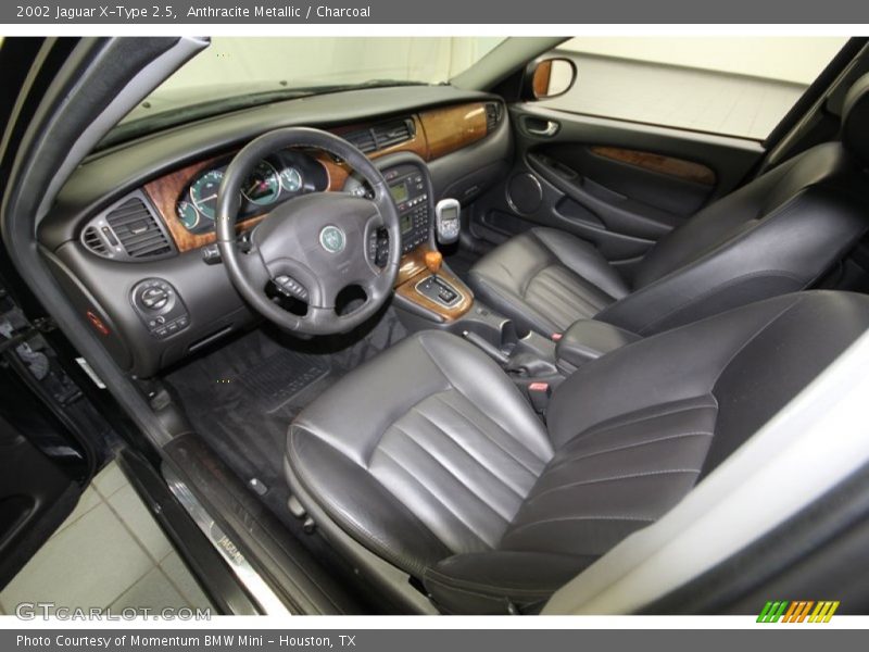  2002 X-Type 2.5 Charcoal Interior