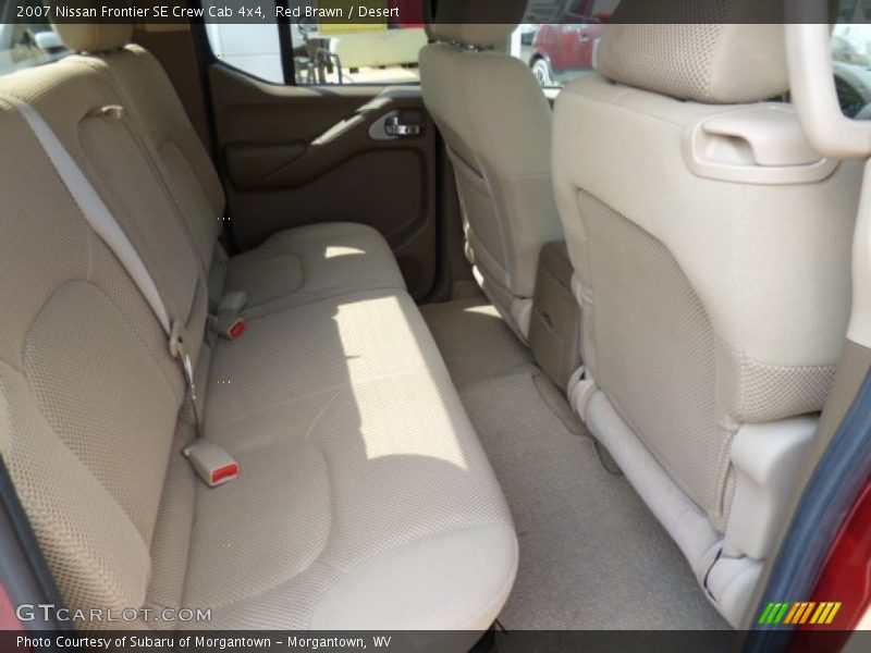 Red Brawn / Desert 2007 Nissan Frontier SE Crew Cab 4x4