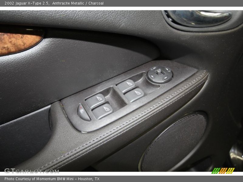Controls of 2002 X-Type 2.5