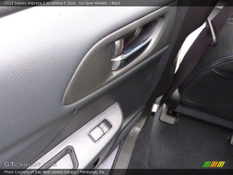 Ice Silver Metallic / Black 2013 Subaru Impreza 2.0i Limited 5 Door