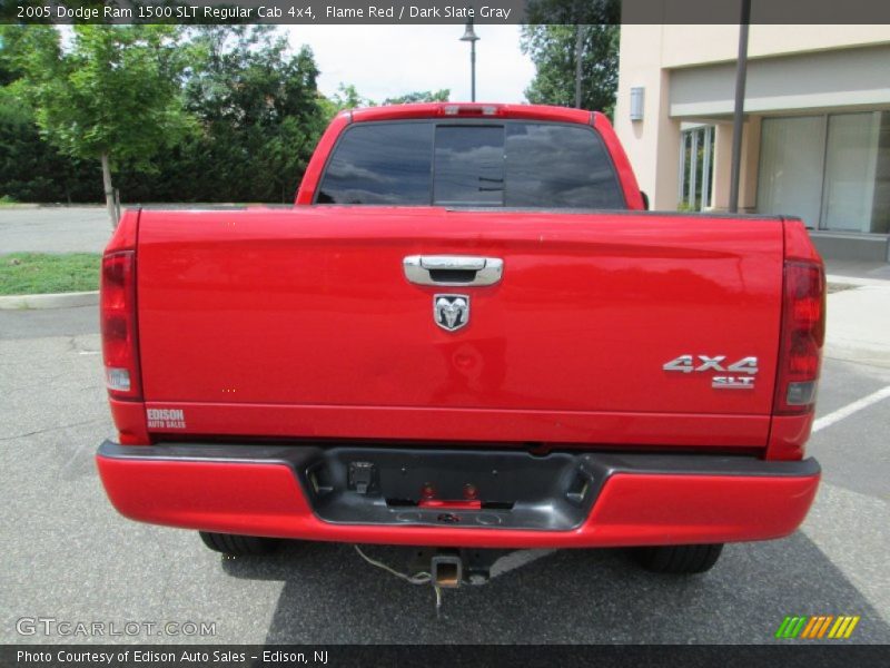 Flame Red / Dark Slate Gray 2005 Dodge Ram 1500 SLT Regular Cab 4x4