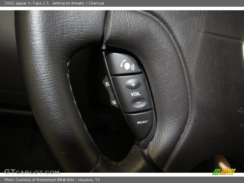 Controls of 2002 X-Type 2.5