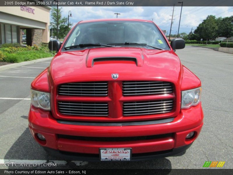 Flame Red / Dark Slate Gray 2005 Dodge Ram 1500 SLT Regular Cab 4x4