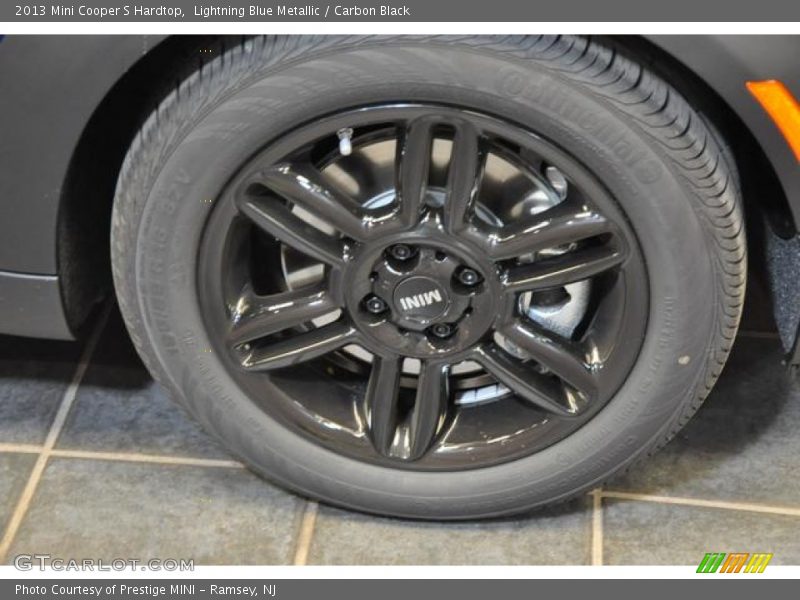 Lightning Blue Metallic / Carbon Black 2013 Mini Cooper S Hardtop