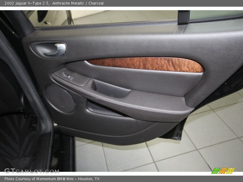 Anthracite Metallic / Charcoal 2002 Jaguar X-Type 2.5