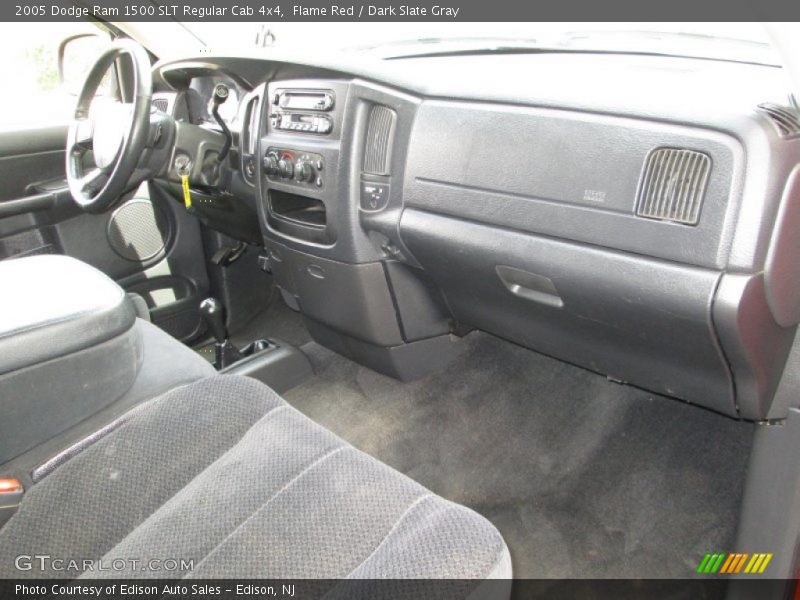 Flame Red / Dark Slate Gray 2005 Dodge Ram 1500 SLT Regular Cab 4x4