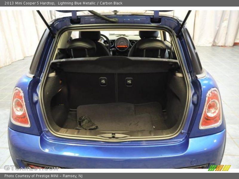 Lightning Blue Metallic / Carbon Black 2013 Mini Cooper S Hardtop