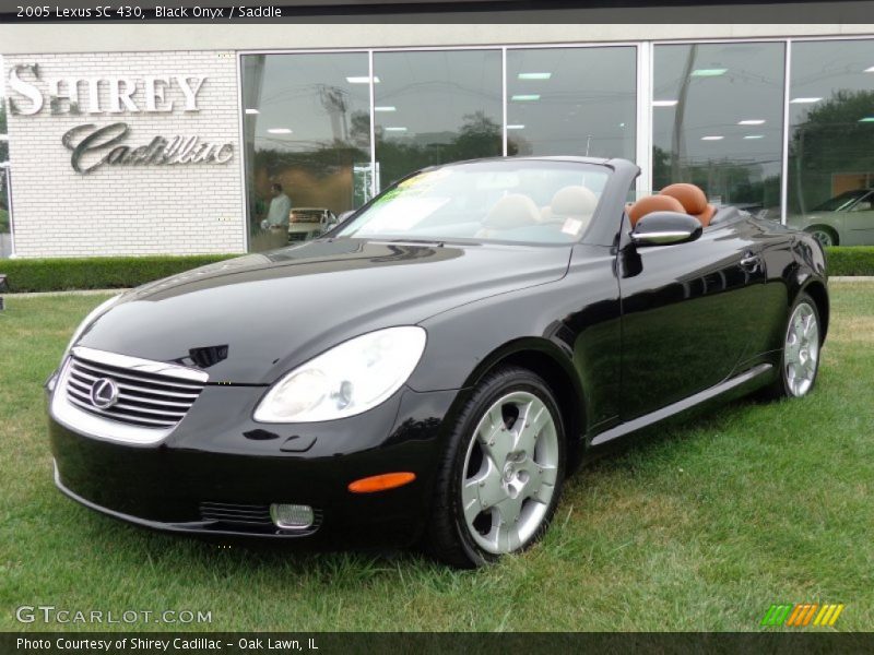 Black Onyx / Saddle 2005 Lexus SC 430