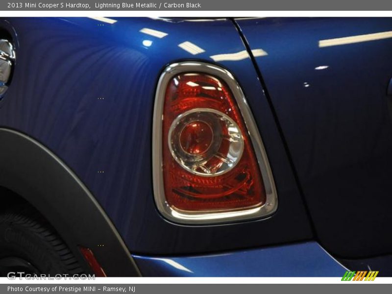 Lightning Blue Metallic / Carbon Black 2013 Mini Cooper S Hardtop