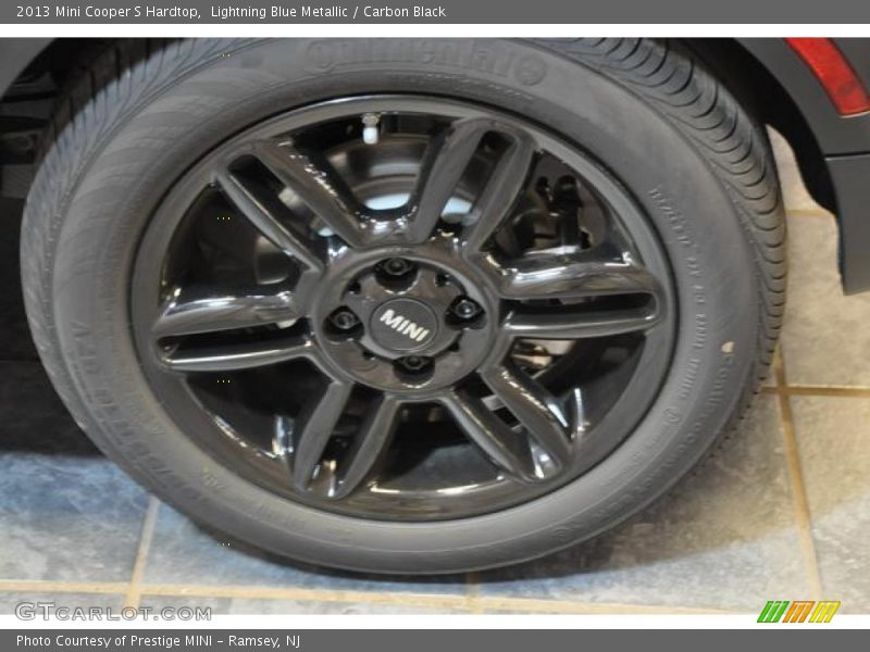 Lightning Blue Metallic / Carbon Black 2013 Mini Cooper S Hardtop