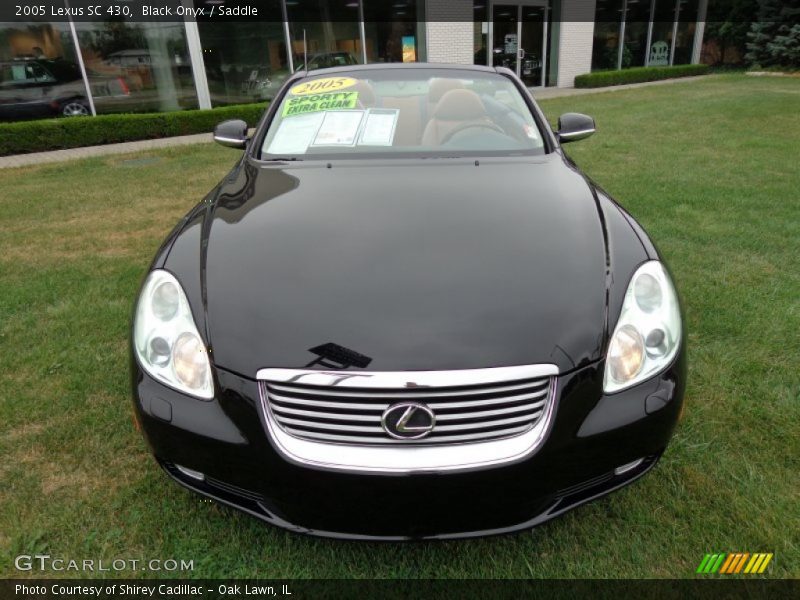 Black Onyx / Saddle 2005 Lexus SC 430