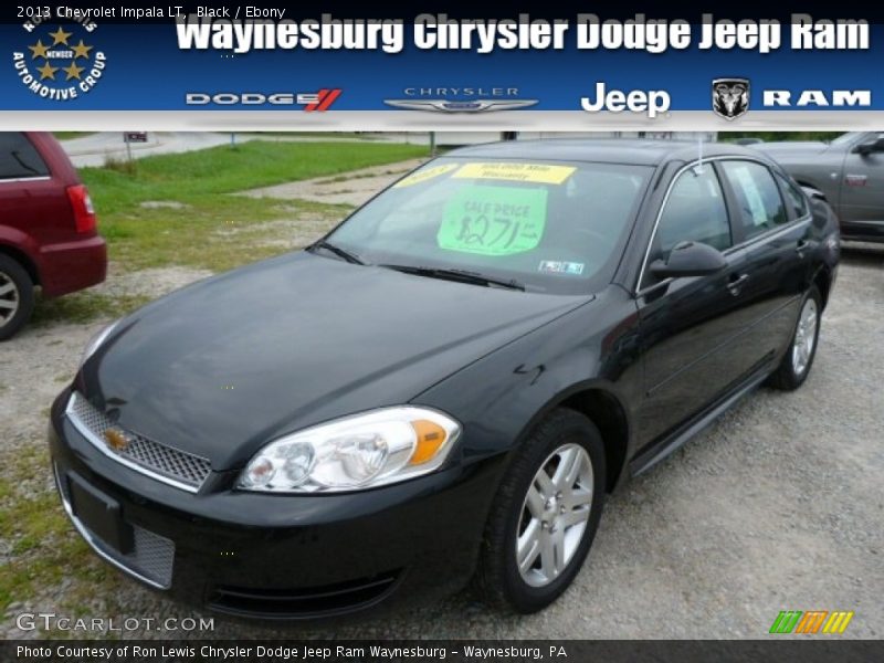 Black / Ebony 2013 Chevrolet Impala LT