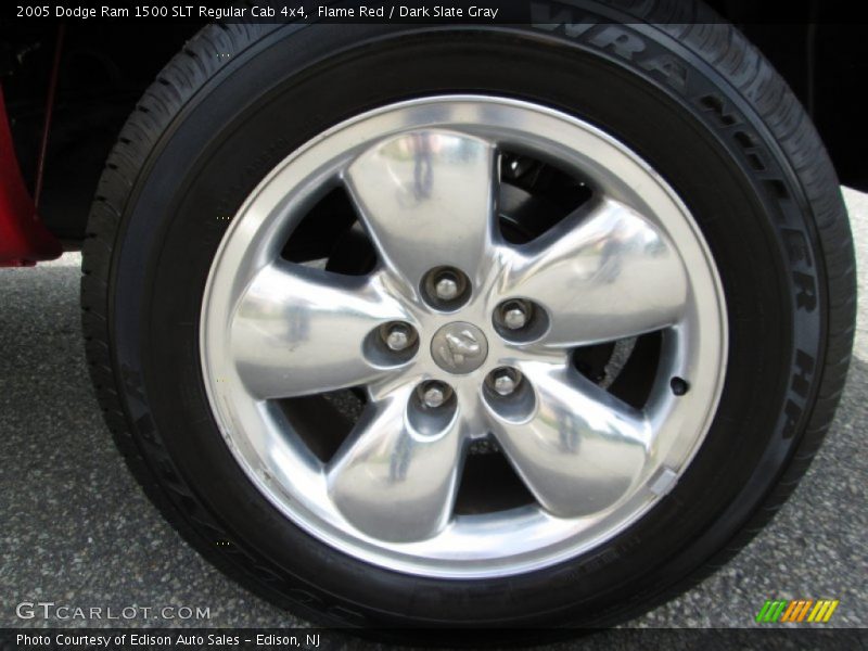 Flame Red / Dark Slate Gray 2005 Dodge Ram 1500 SLT Regular Cab 4x4