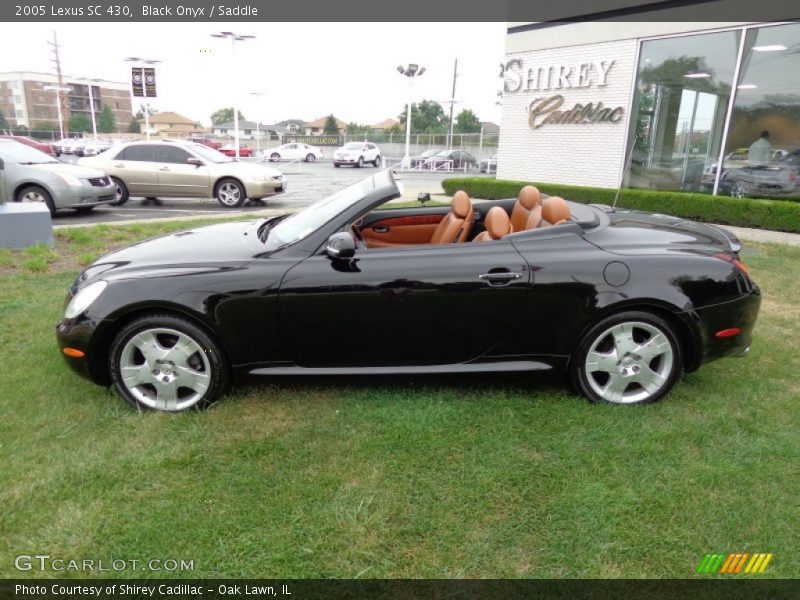 Black Onyx / Saddle 2005 Lexus SC 430