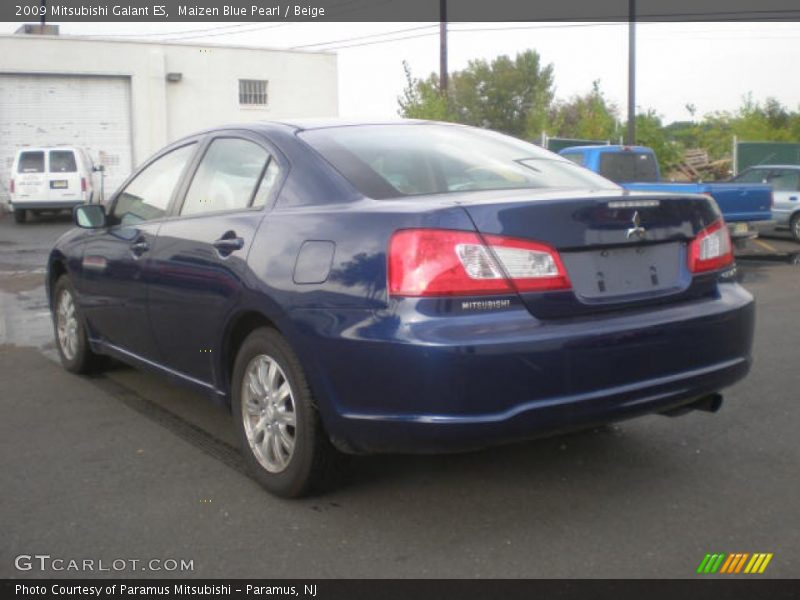 Maizen Blue Pearl / Beige 2009 Mitsubishi Galant ES