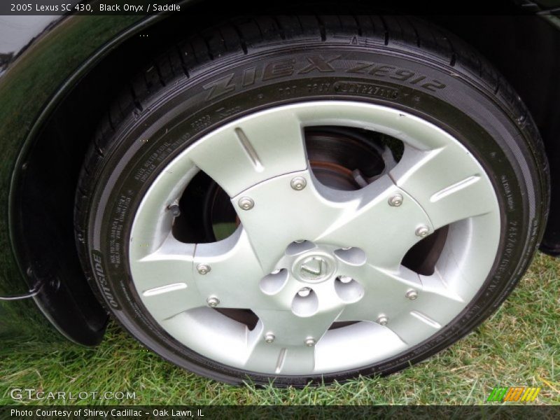 Black Onyx / Saddle 2005 Lexus SC 430