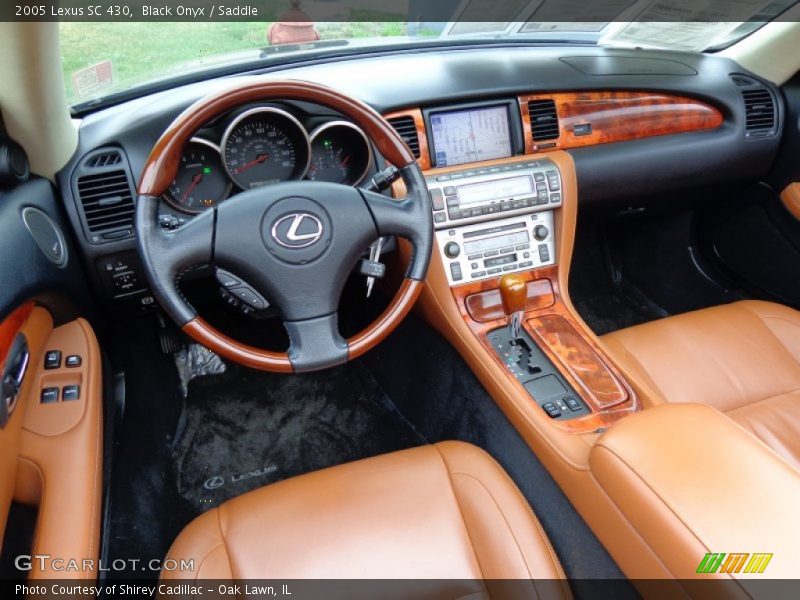 Black Onyx / Saddle 2005 Lexus SC 430