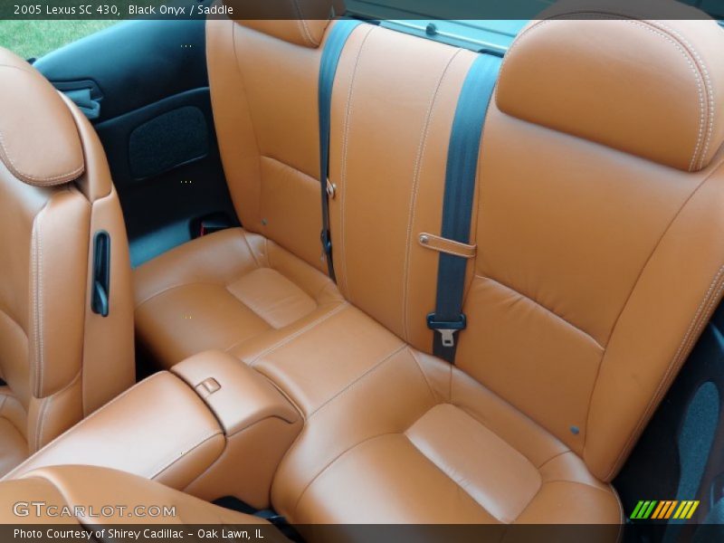 Black Onyx / Saddle 2005 Lexus SC 430